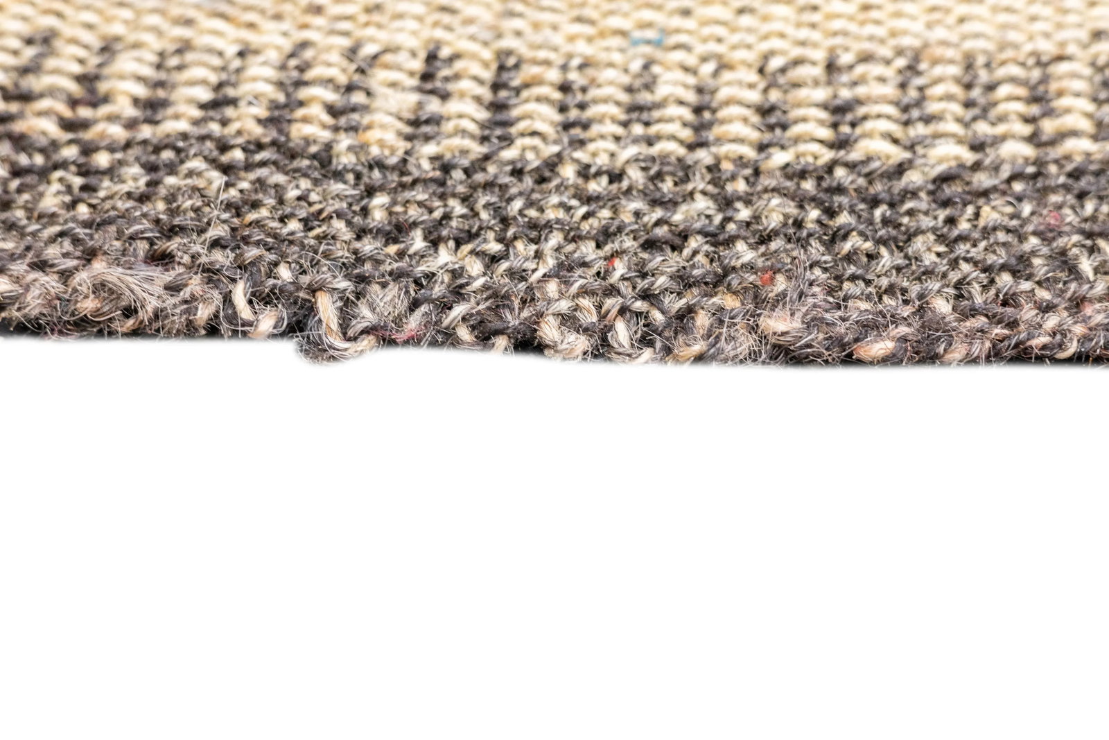 Antique Handwoven Gabbeh Palas Textile Art 3'3" X 3'10" - 8