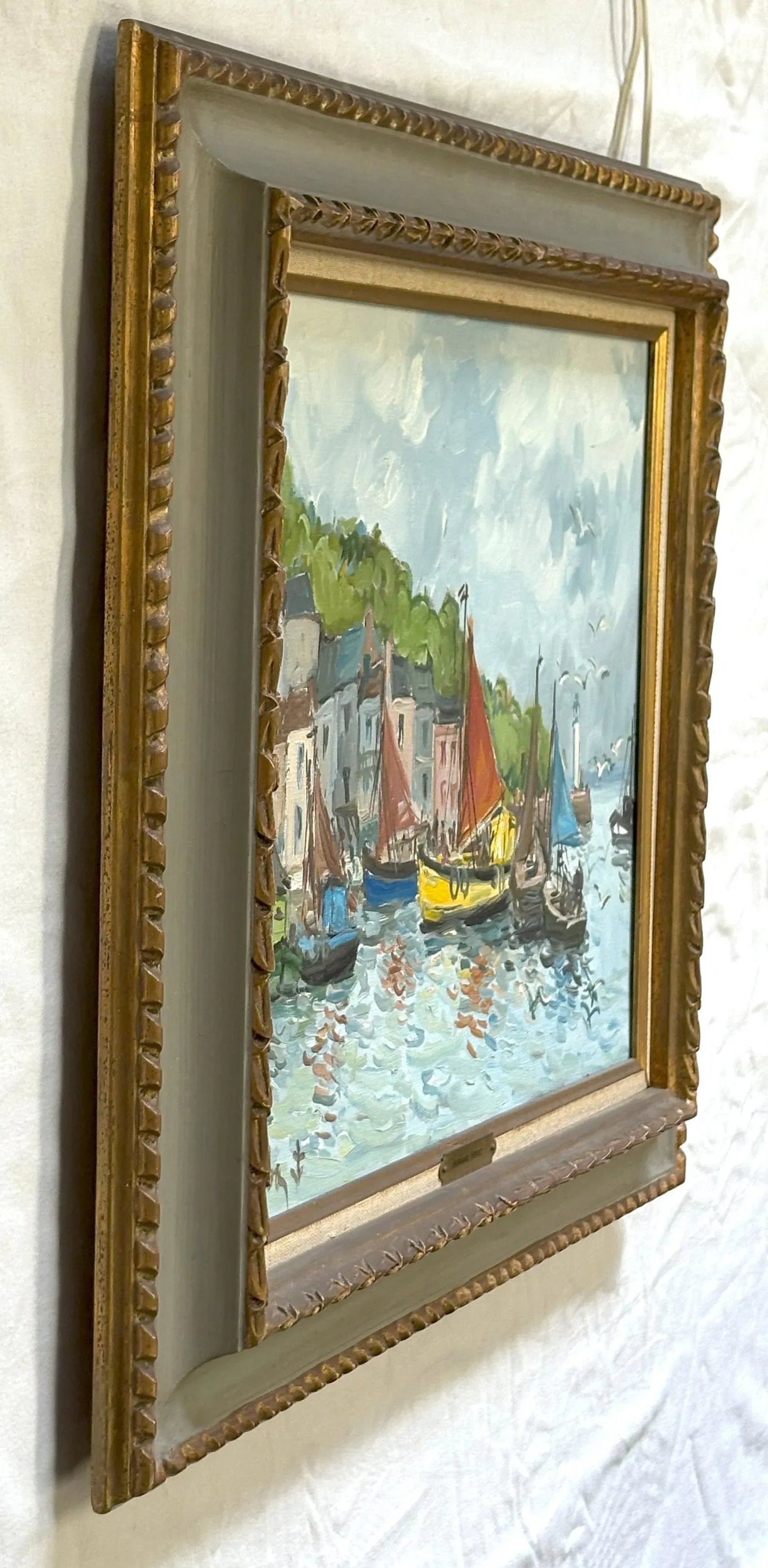 Original Signed & Framed Oil Painting on Canvas by 'Fernand Herbo' (France, 1904-1995) - 10