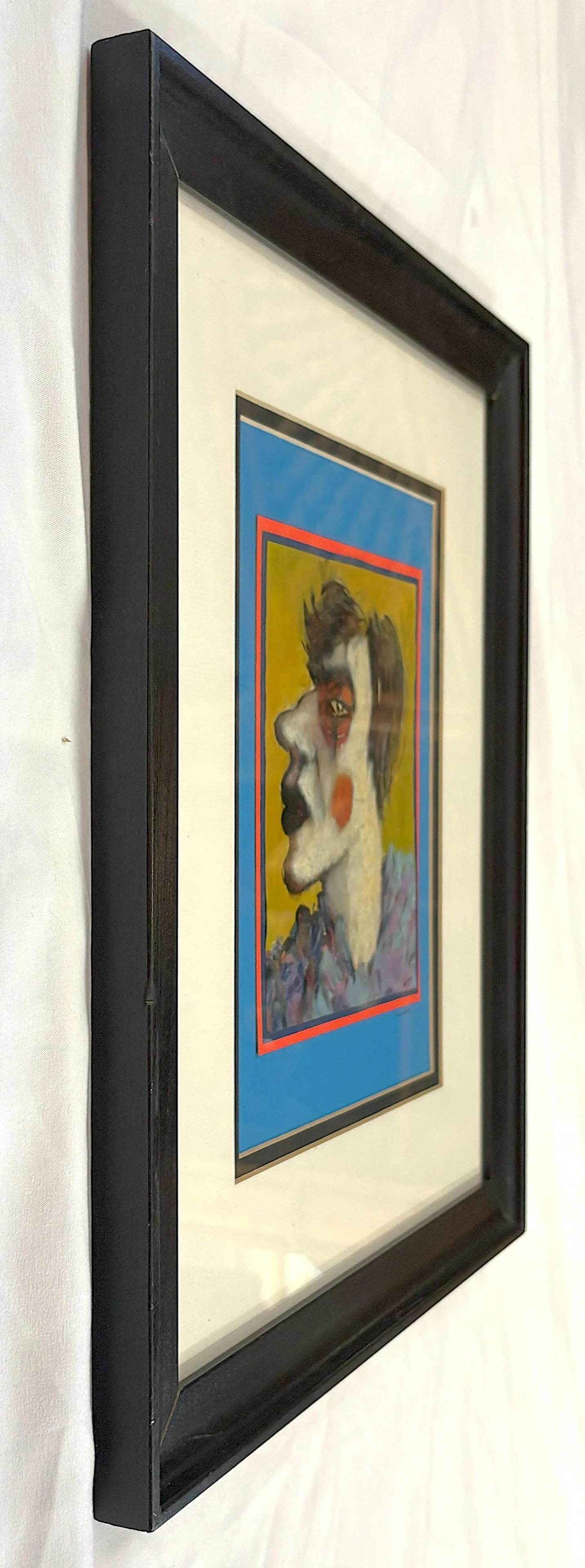 Original Signed Mixed Media Painting by Hector Gustavo Gomez (Mexico, 1954-Present) Circa 1979 - 10