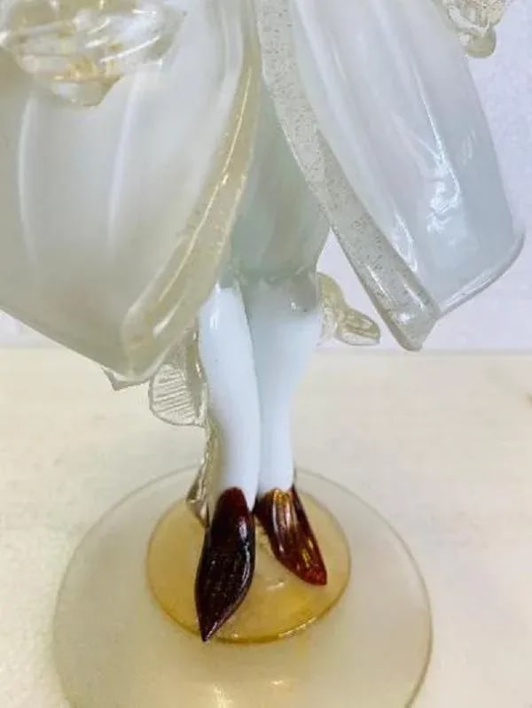Vintage Murano Glass Figurines-Pair - 8