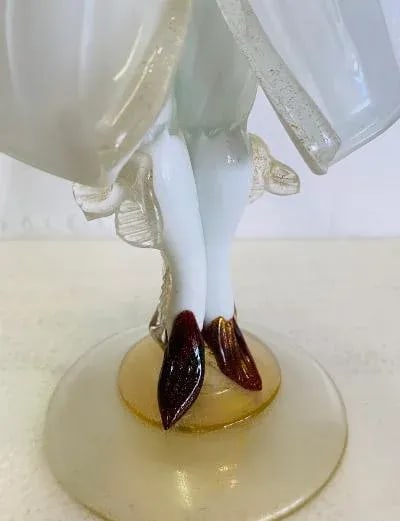 Vintage Murano Glass Figurines-Pair - 9