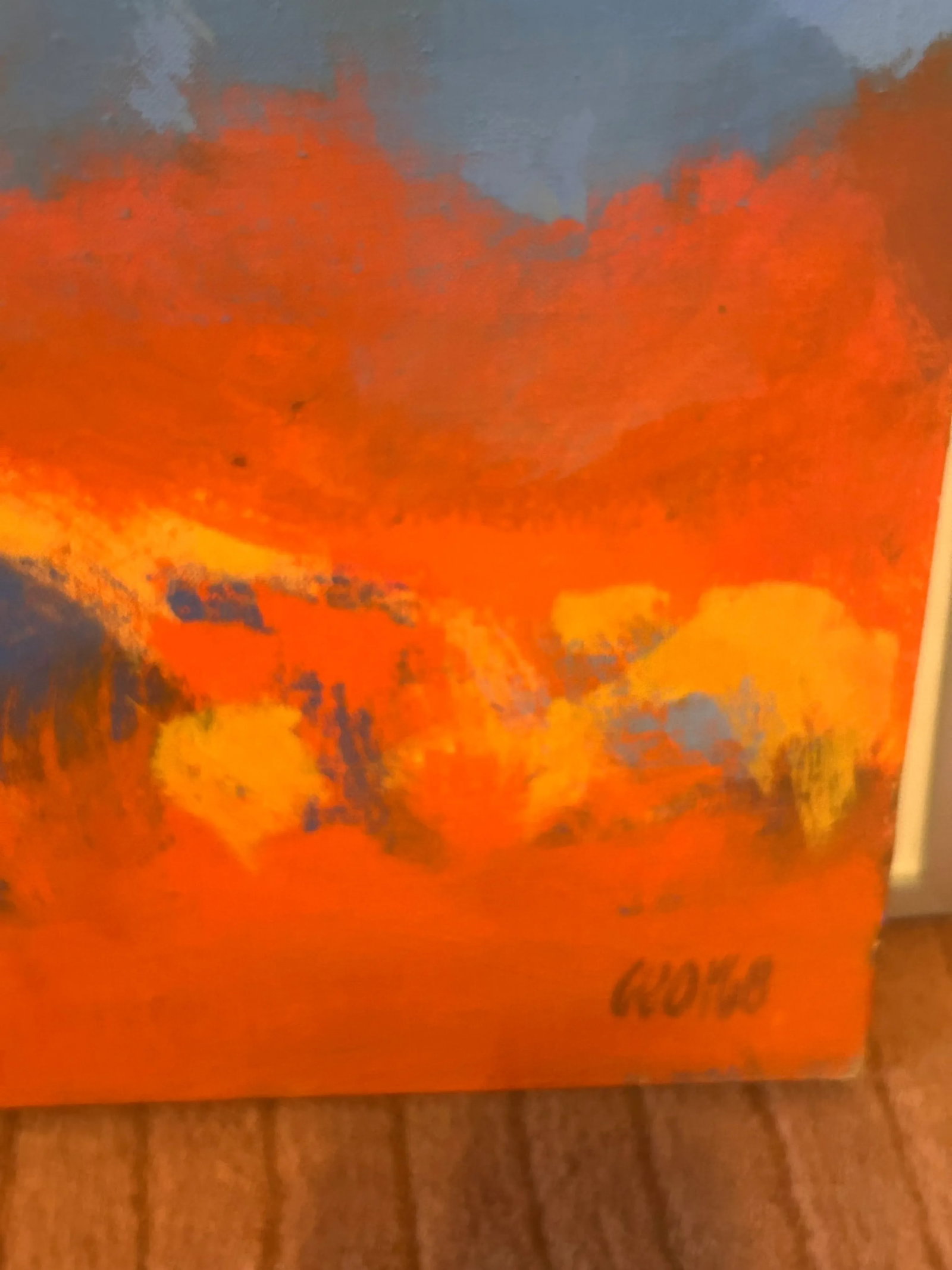 Original Painting From Santa Fe Series by Thomas George - 2