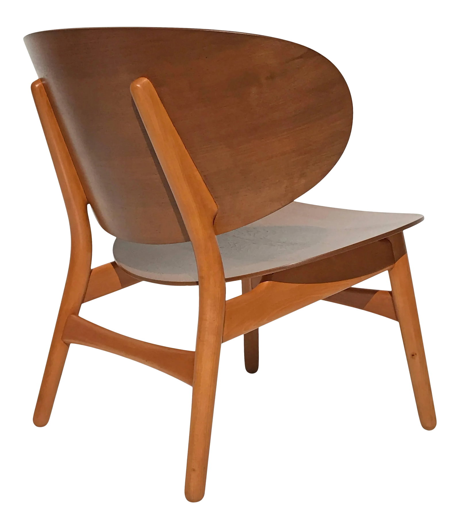 Shell Chair by Hans Wegner in Walnut and Beech (1 of 11)