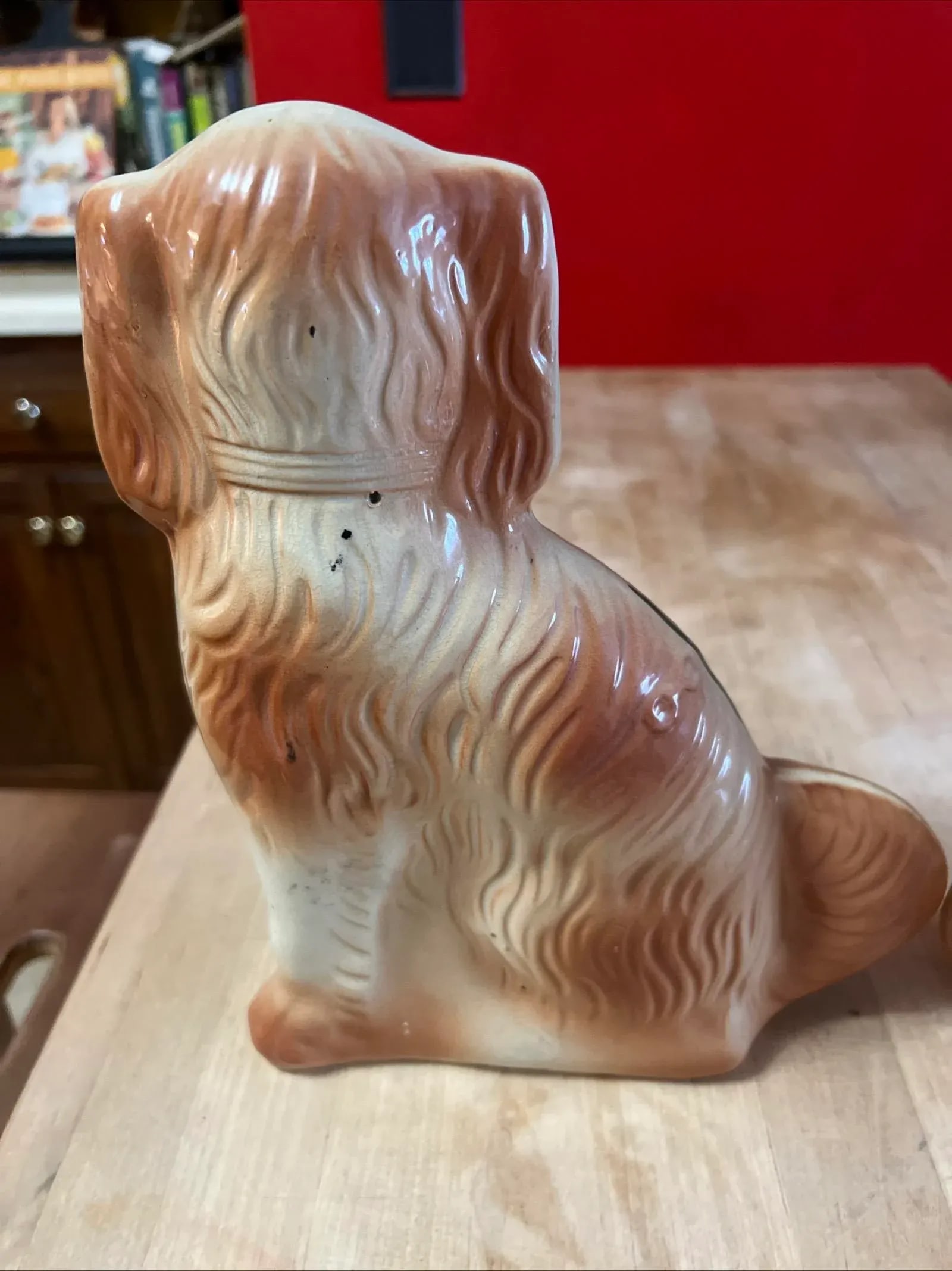 Pair of Antique Decorated Staffordshire Dogs, Circa 1860's - 6