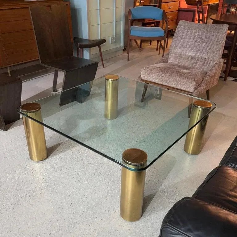 1970s Mid Century Modern Coffee Table by Leon Rosen for the Pace Collection - 5