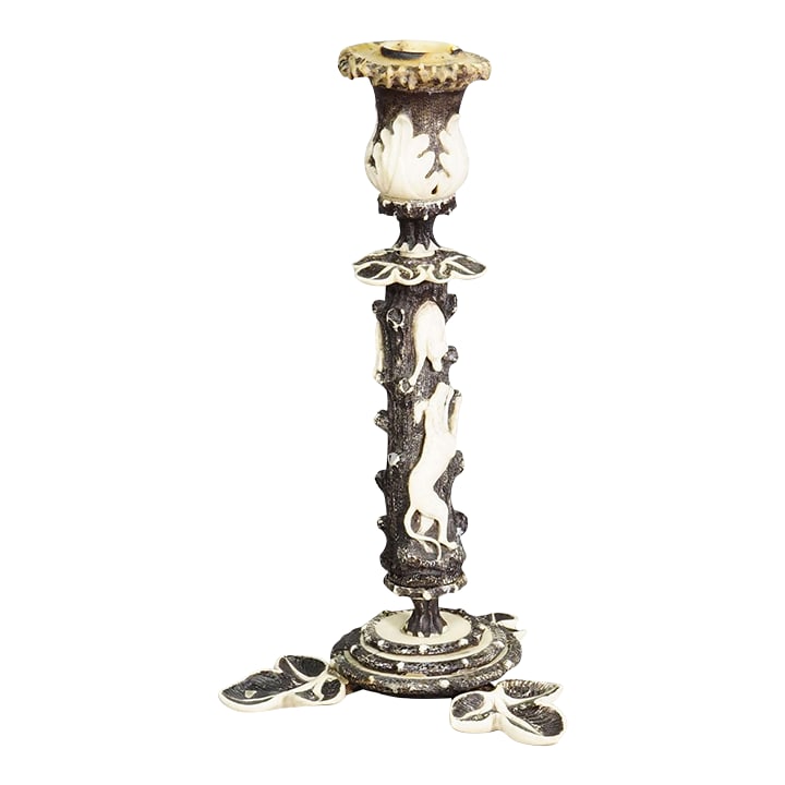 Antique Antler and Bone Candle Holder, Germany Ca. 1850 (1 of 10)