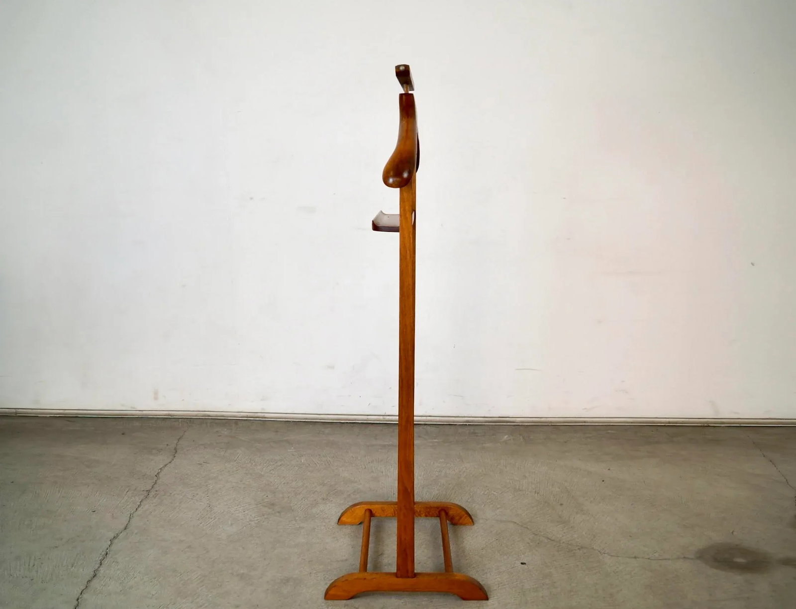 1950's Mid-Century Modern Solid Wood Valet / Butler - 8
