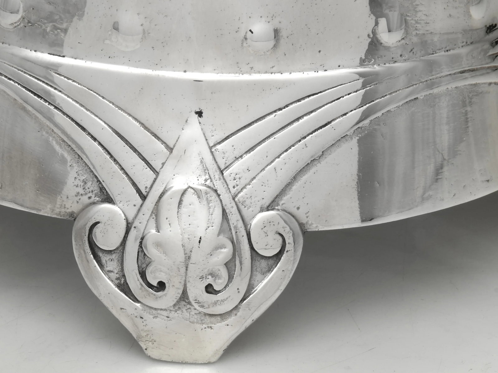 WMF Art Nouveau Silverplate Claret Jug With Athena Finial, c.1910–1925 - 5