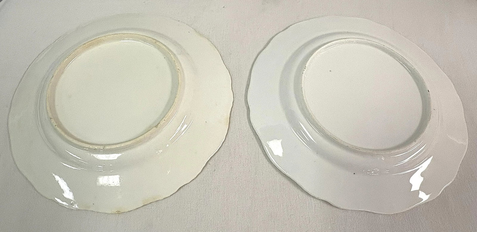 1820's English Regency Hand Painted Coalport Porcelain Plates- A Pair - 16