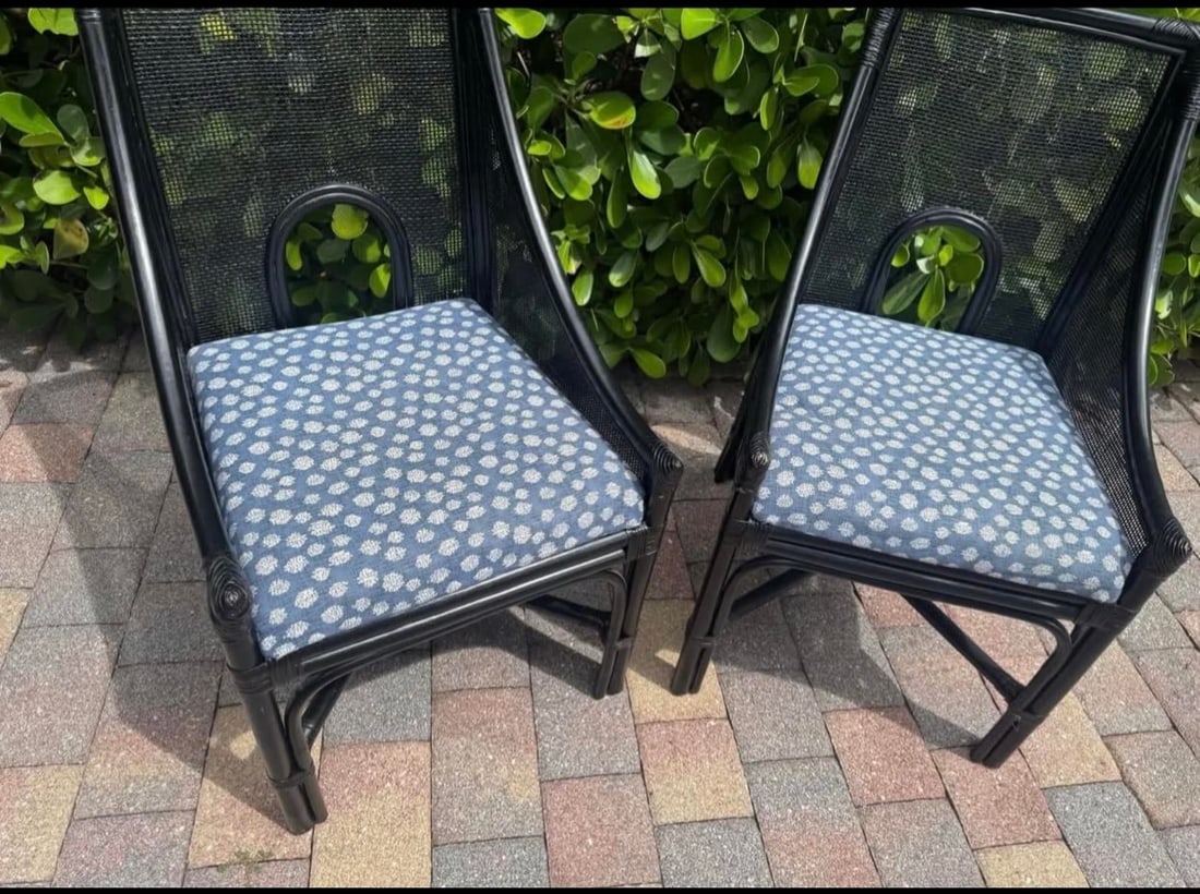 McGuire Barbara Barry Attributed Pair of Accent Chairs - 2