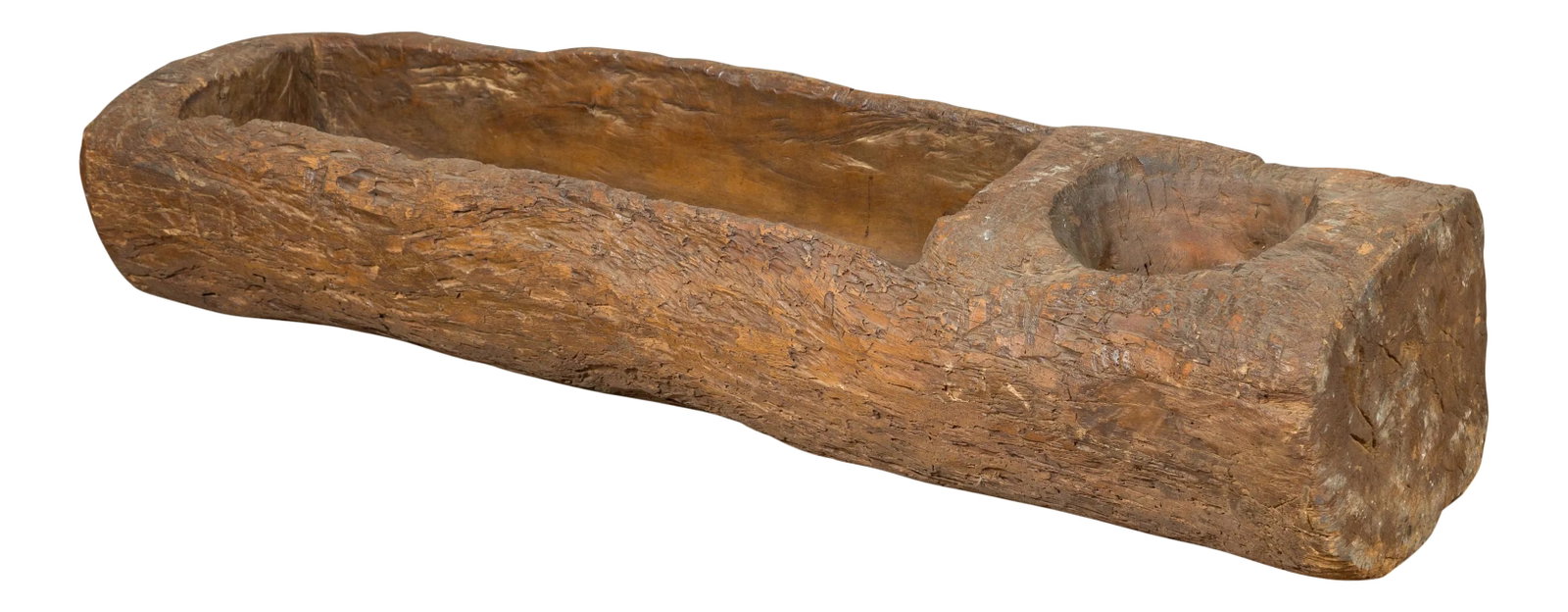 Mid 19th Century Chinese Rustic Mortar with Weathered Patina (1 of 11)