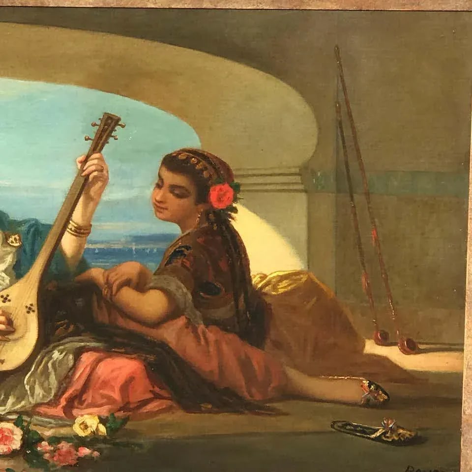 Late 19th Century Continental School Style Oil Painting on Canvas, Signed Raupp - 3
