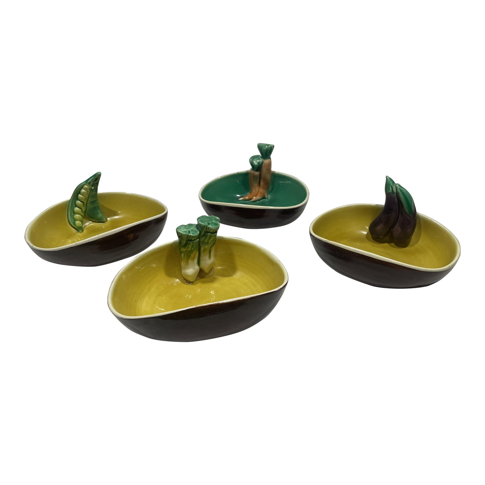 Mid 20th Century Set of Four Mid-Century Italian Appetizer/Snack Bowls - Limited Edition 6/83 (1 of 18)