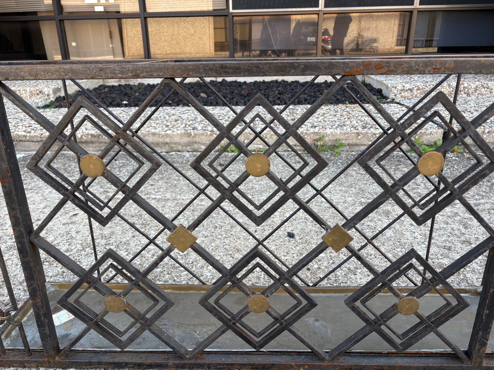 1930s French Art Deco Wrought Iron Umbrella Stand - 3