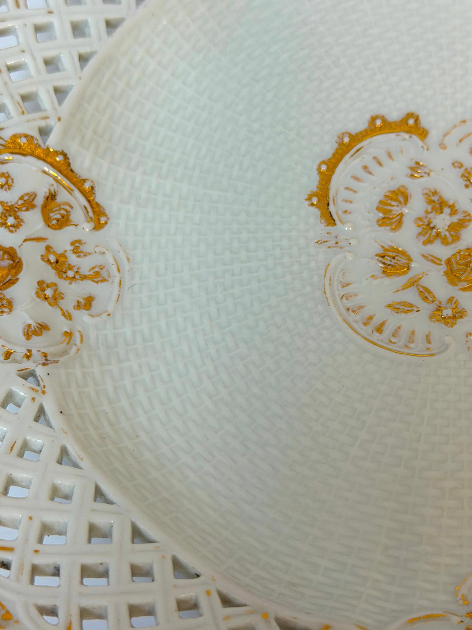 Meissen Marcolini-Period Reticulated Porcelain Plate, Circa (1774–1814) - 14