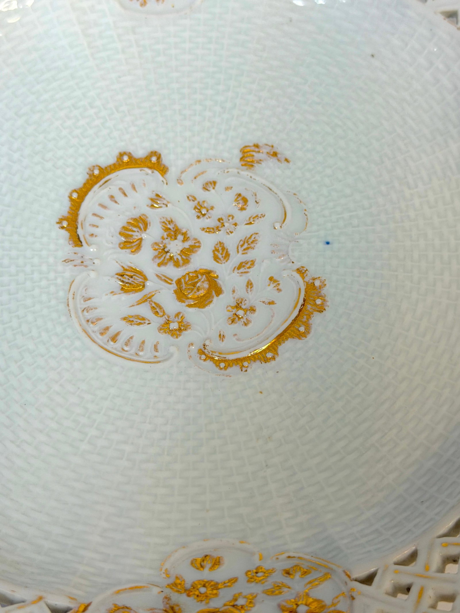 Meissen Marcolini-Period Reticulated Porcelain Plate, Circa (1774–1814) - 15
