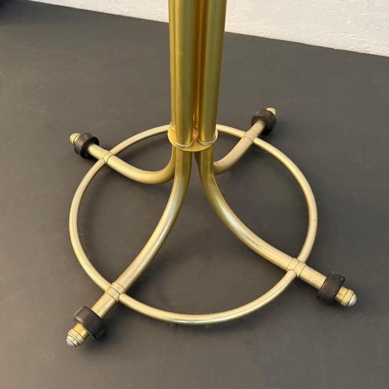 1930s Art Deco Tubular Anodized Aluminum Standing Coatrack by Warren McArthur - 10