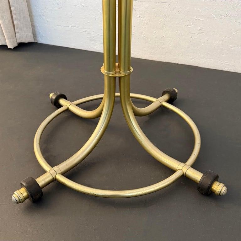 1930s Art Deco Tubular Anodized Aluminum Standing Coatrack by Warren McArthur - 5