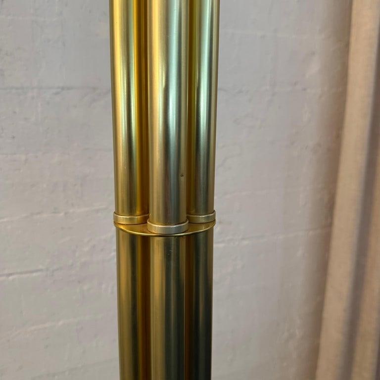 1930s Art Deco Tubular Anodized Aluminum Standing Coatrack by Warren McArthur - 7