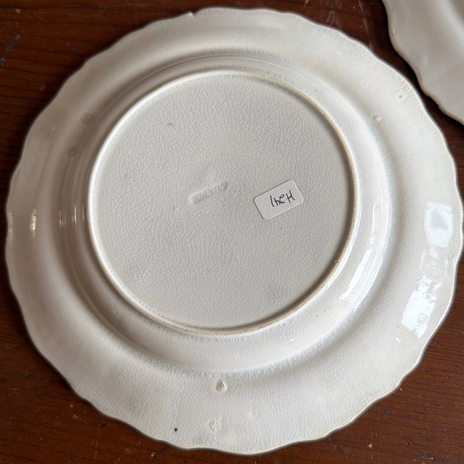 A Very Nice Set of 5 of Antique Staffordshire Early Adam's Rose Plates, Circa 1830 - 10