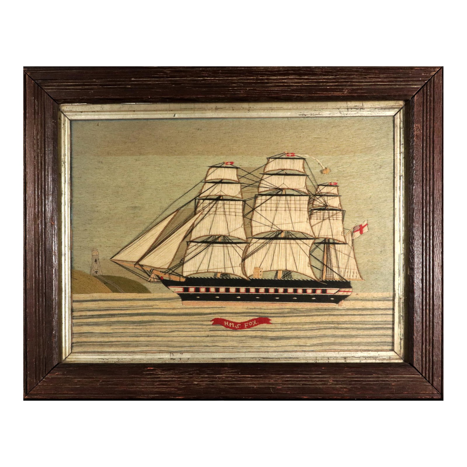 British Sailor's Woolwork of the Screw Frigate h.m.s. Fox (1 of 8)