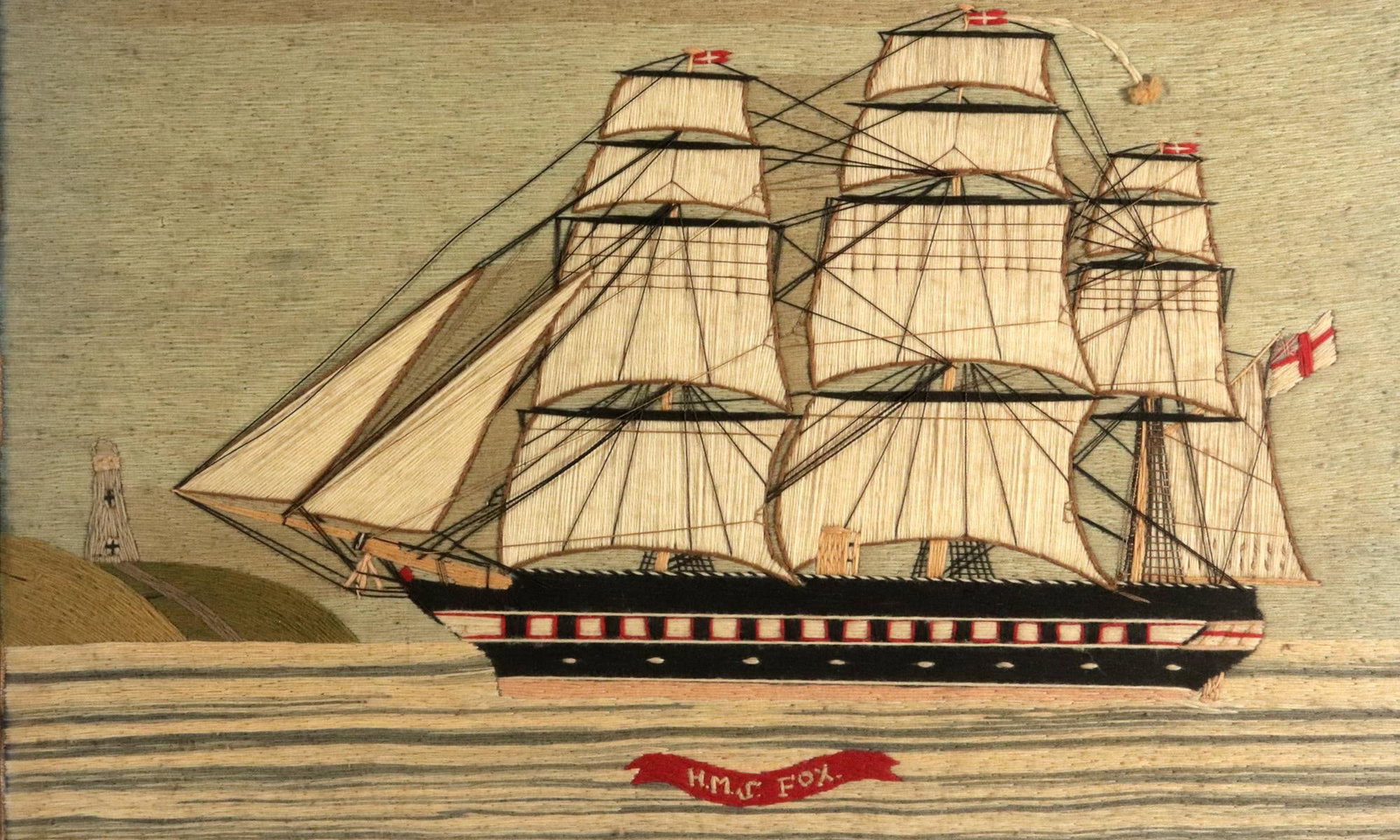British Sailor's Woolwork of the Screw Frigate h.m.s. Fox - 3