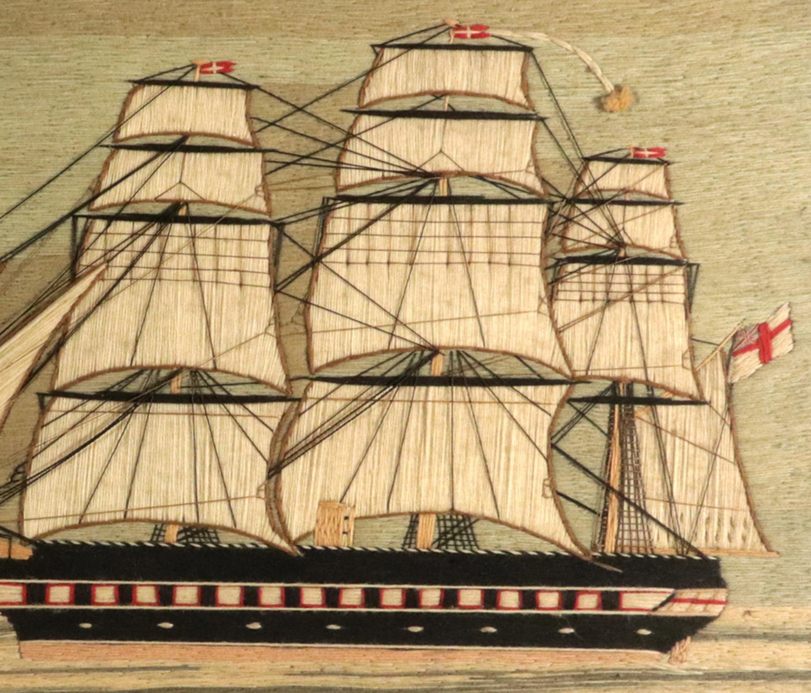 British Sailor's Woolwork of the Screw Frigate h.m.s. Fox - 7
