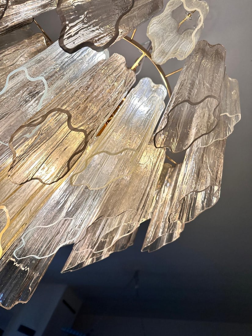 Contemporary Murano Glass Sputnik Chandelier Multicolor, Mazzega Style - 2