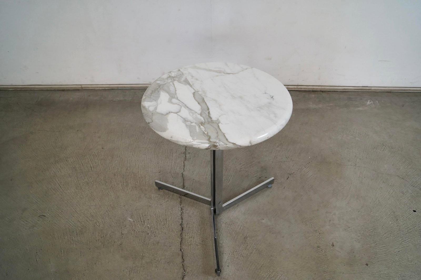 1970's Mid-Century Modern De Sede Marble Side Table - 3
