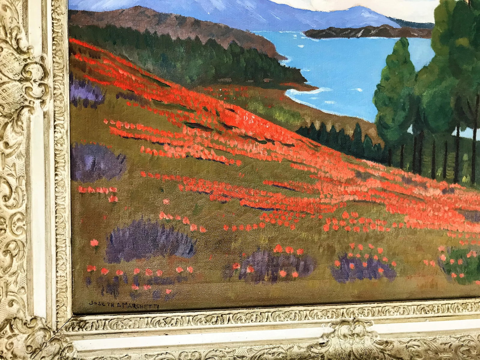 Original California Landscape Oil on Canvas by Joseph A. Marchetti - 6