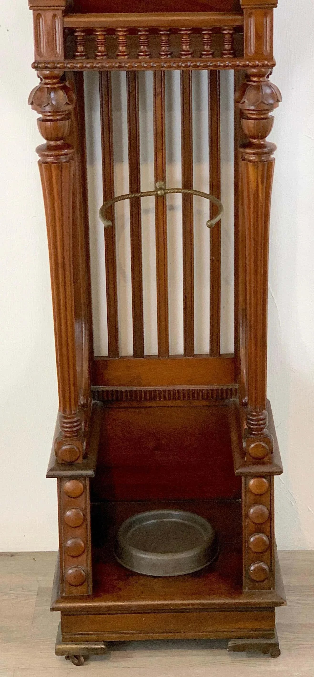 19th Century High Victorian Stick and Ball Variation Hall Rack - 6