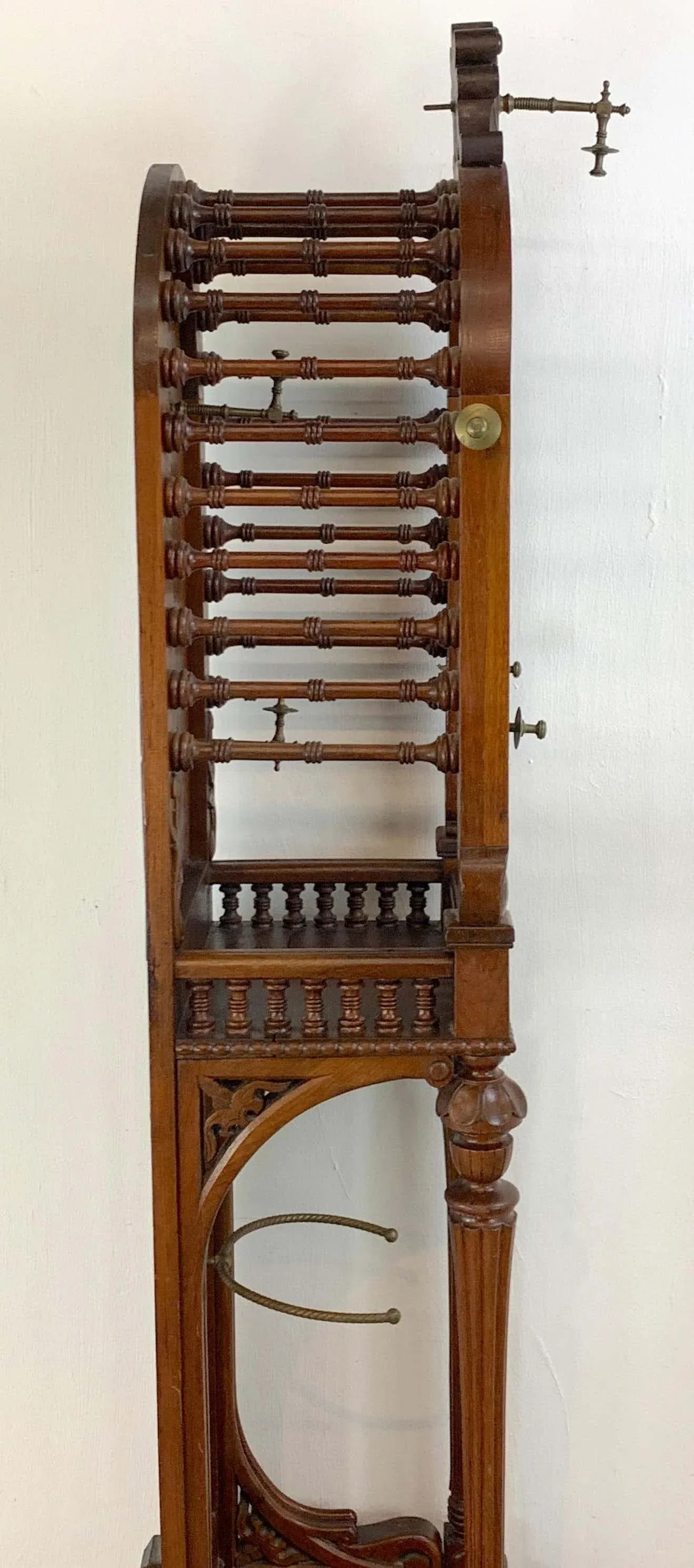 19th Century High Victorian Stick and Ball Variation Hall Rack - 7