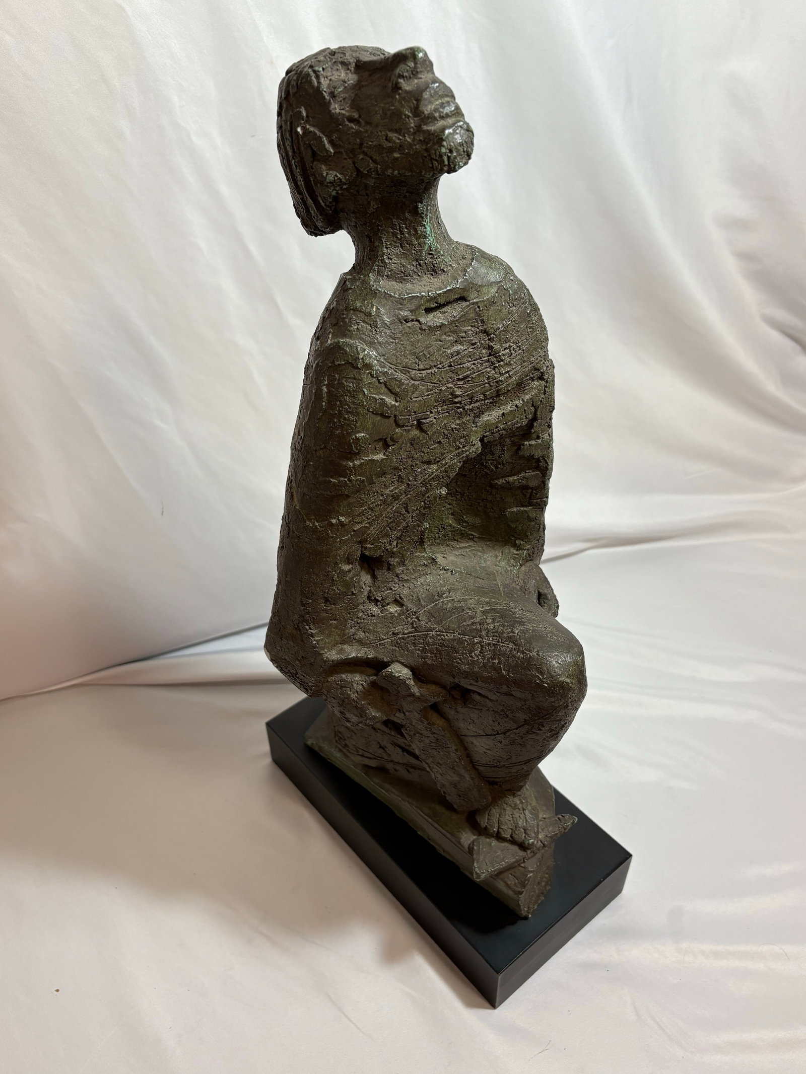 Vintage Ellen Lord by Austin Productions, Signed Cast Metal Sculpture 1960's - 6