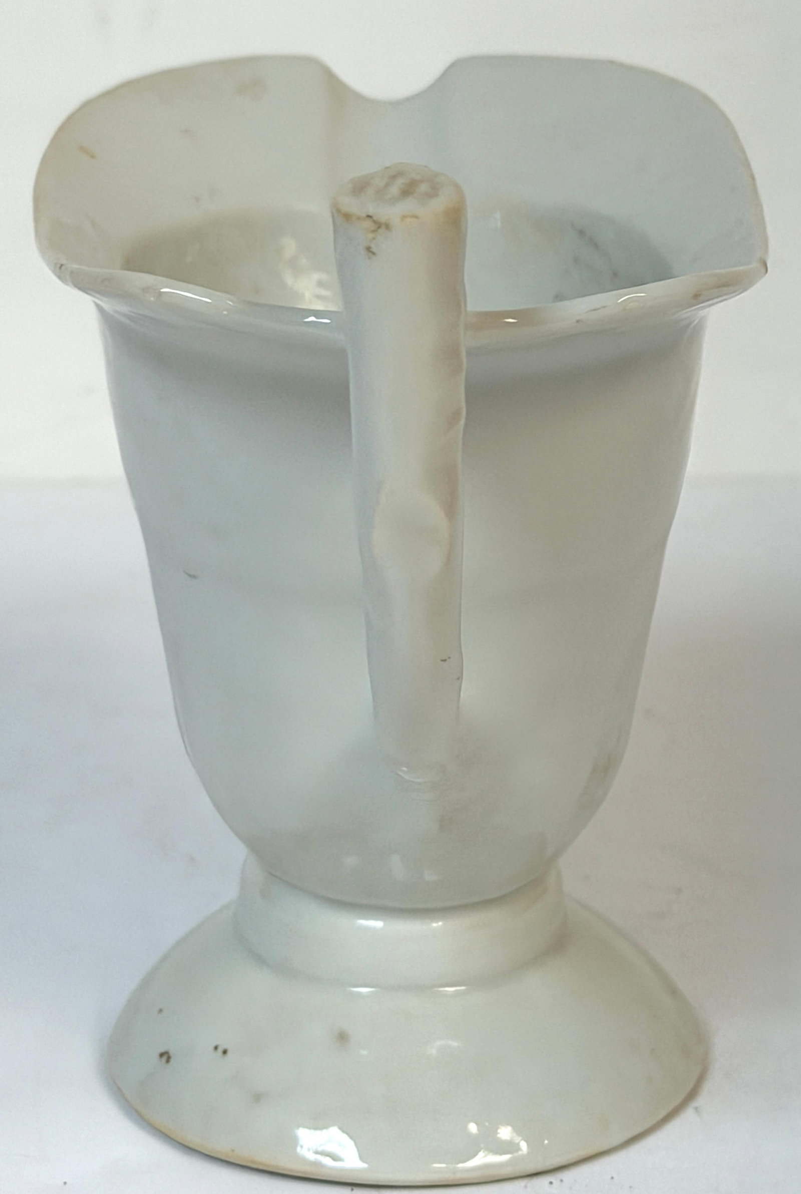 Rare Chinese Export Helmet Pitcher American Eagle Armorial, For American Market - 13