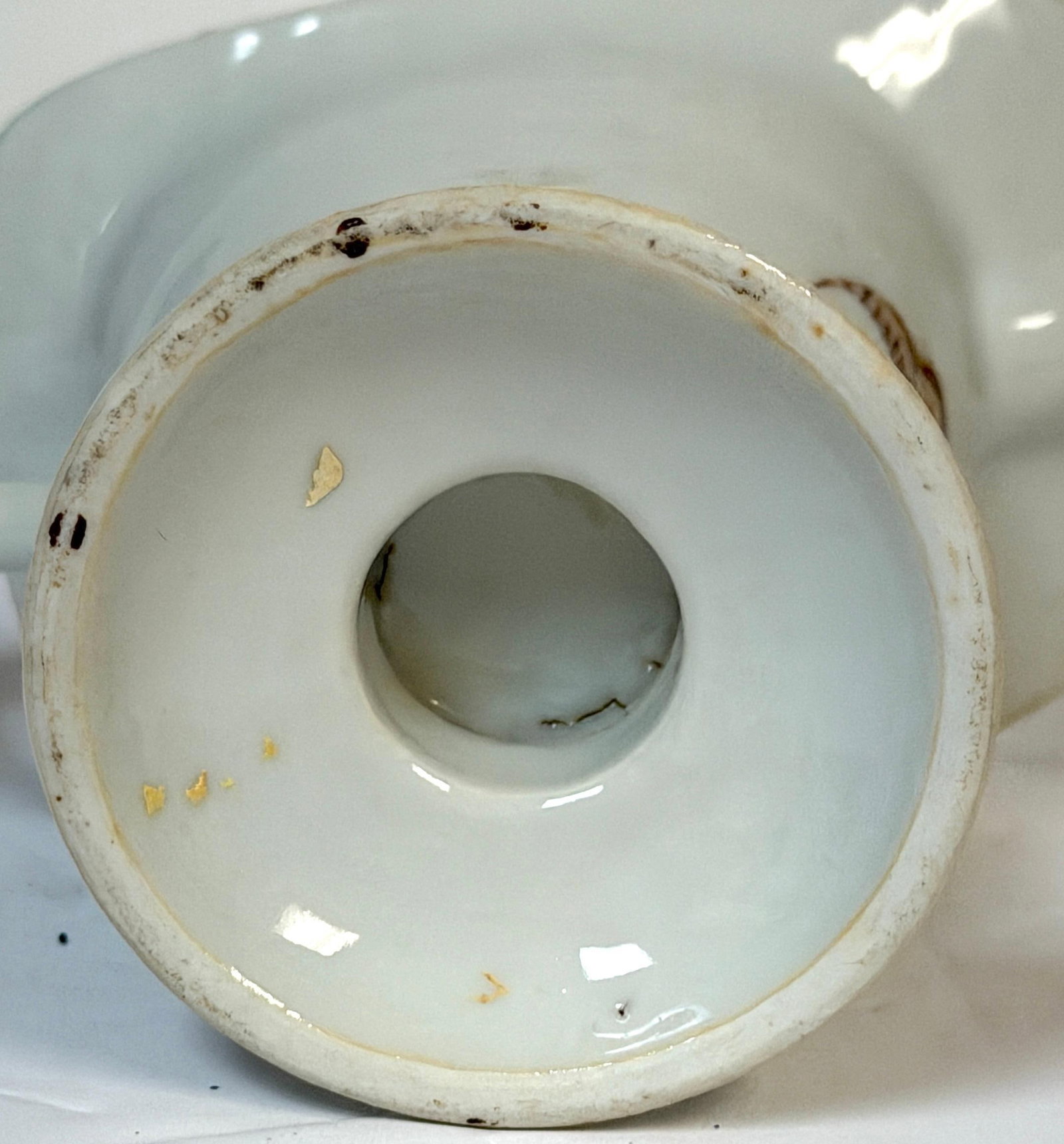 Rare Chinese Export Helmet Pitcher American Eagle Armorial, For American Market - 4