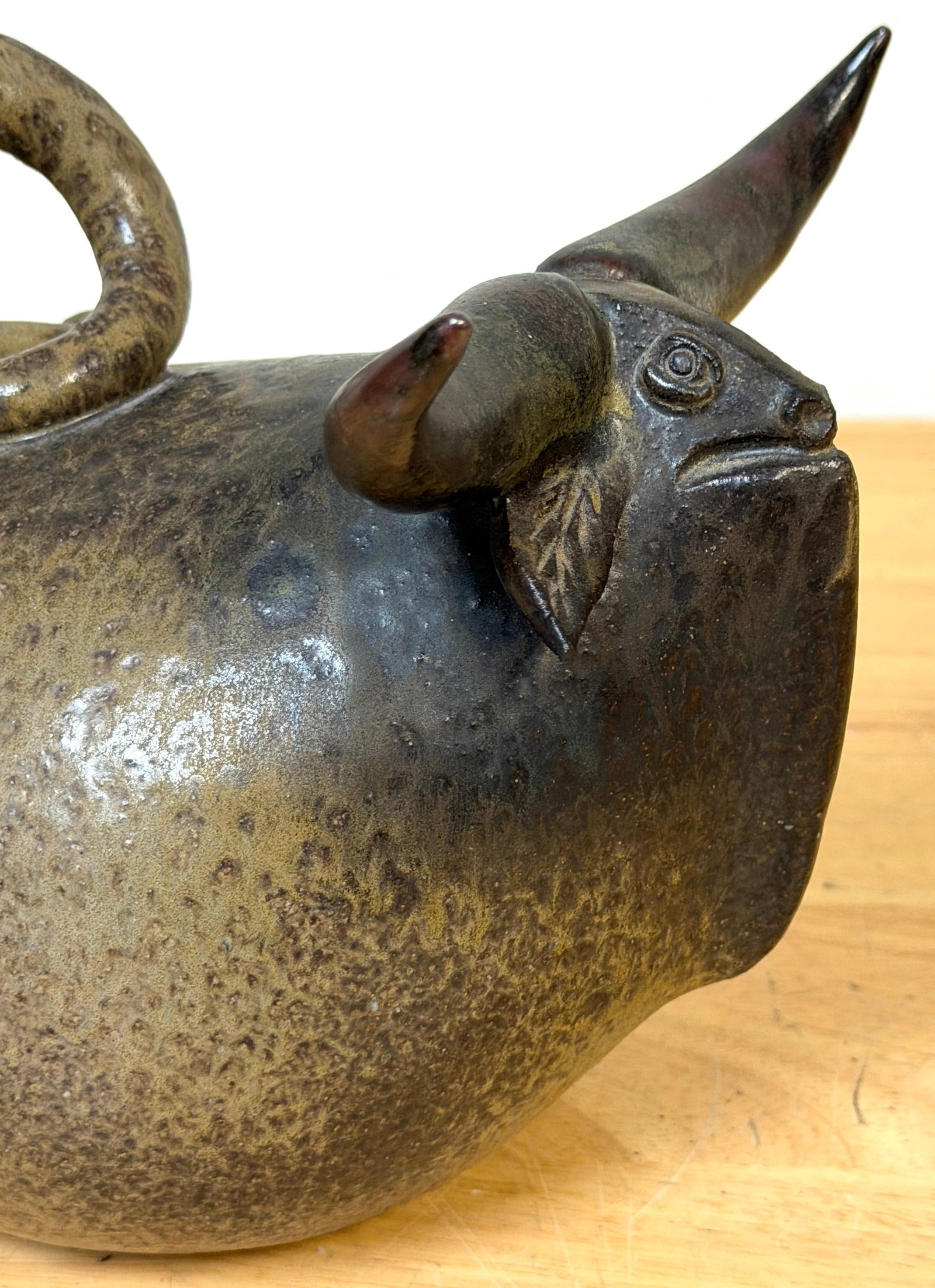 Jorge Mealha (1934–2021) Sculptural Steer / Bovine Form Portugal, late 20th C. - 7