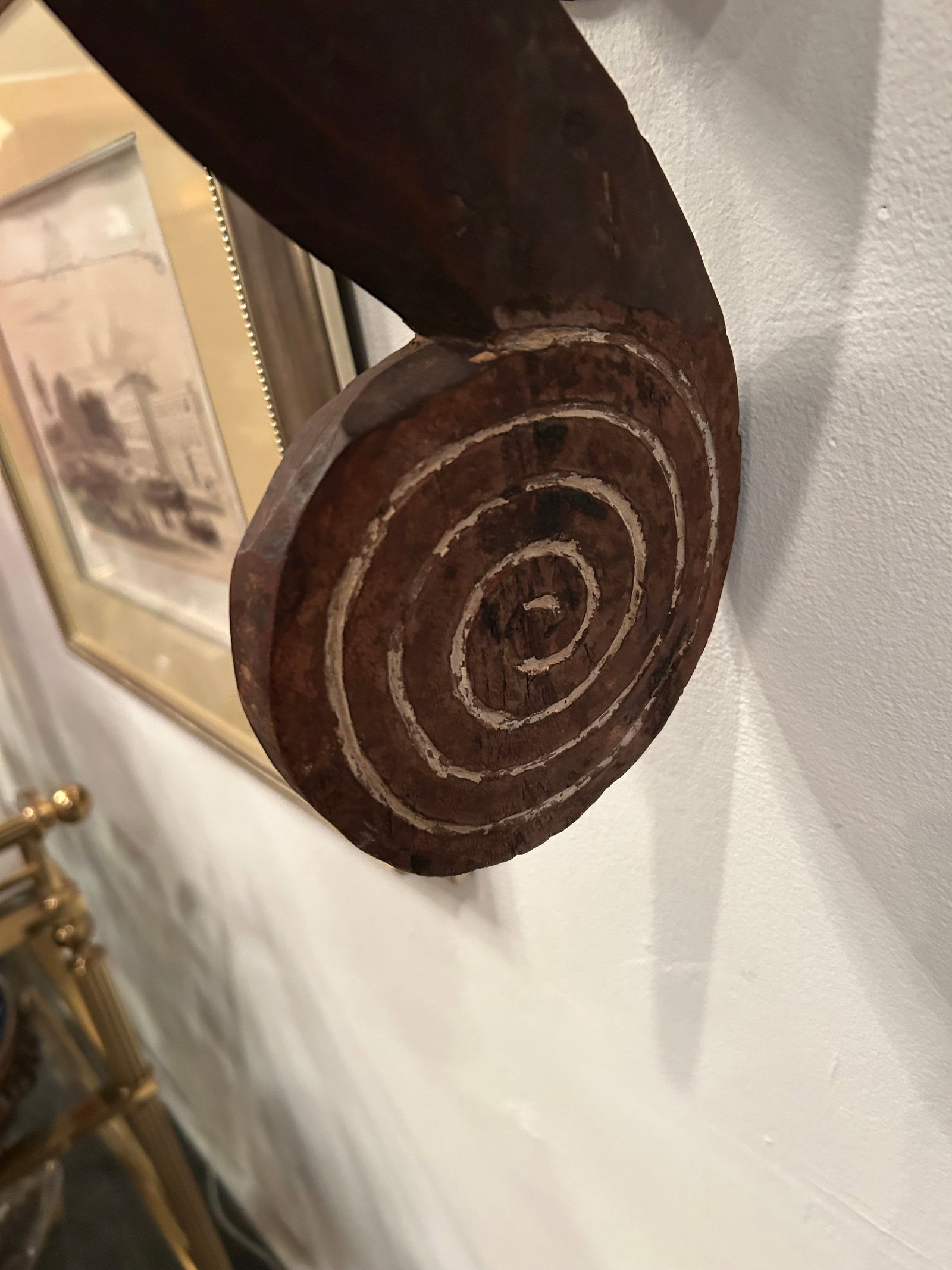 African Hand Carved Animal Wall Sculpture - 4