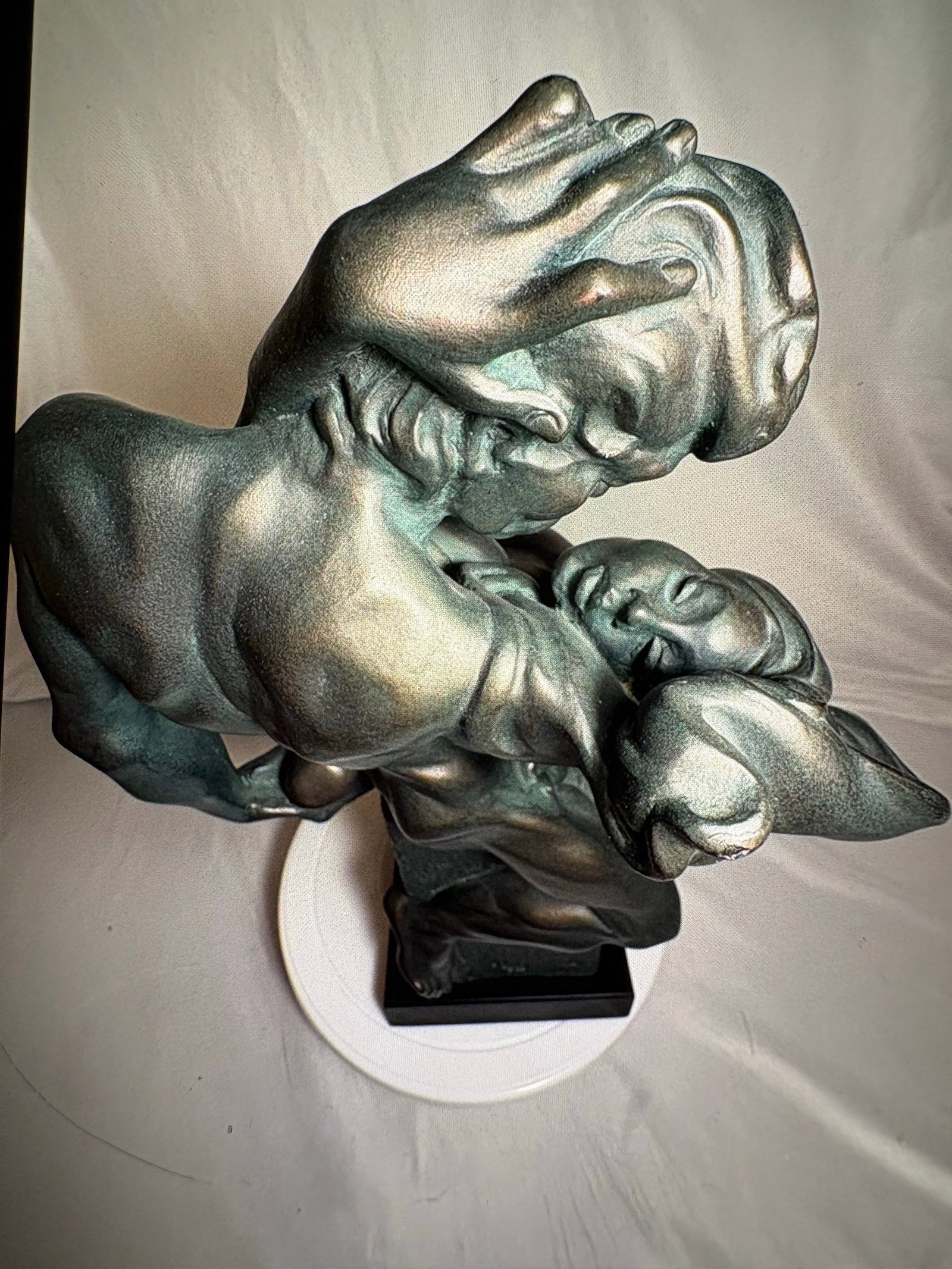 Vintage Austin Production Sculpture "The Study of Lovers, Lovers Embrace" - 2