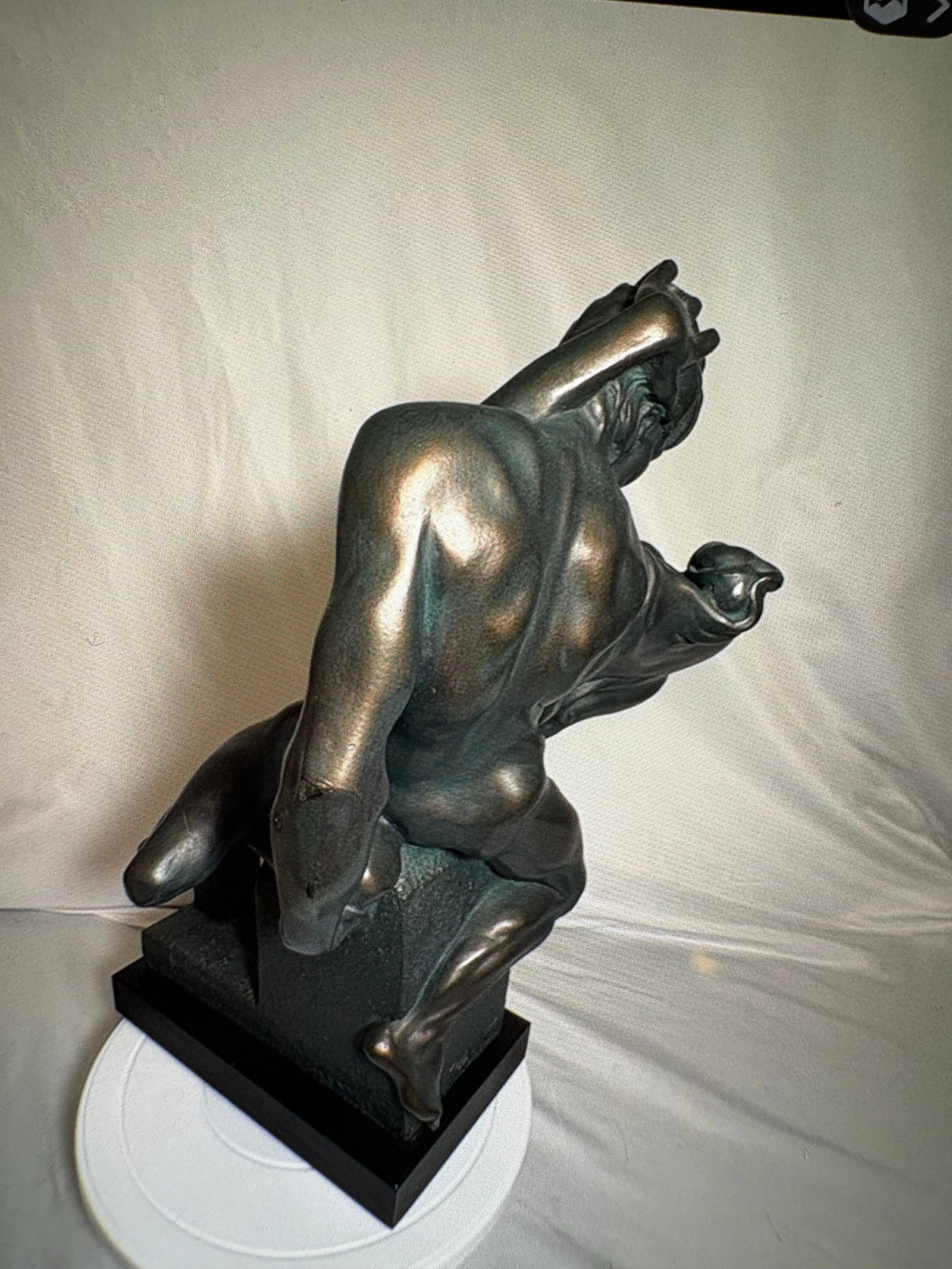 Vintage Austin Production Sculpture "The Study of Lovers, Lovers Embrace" - 4