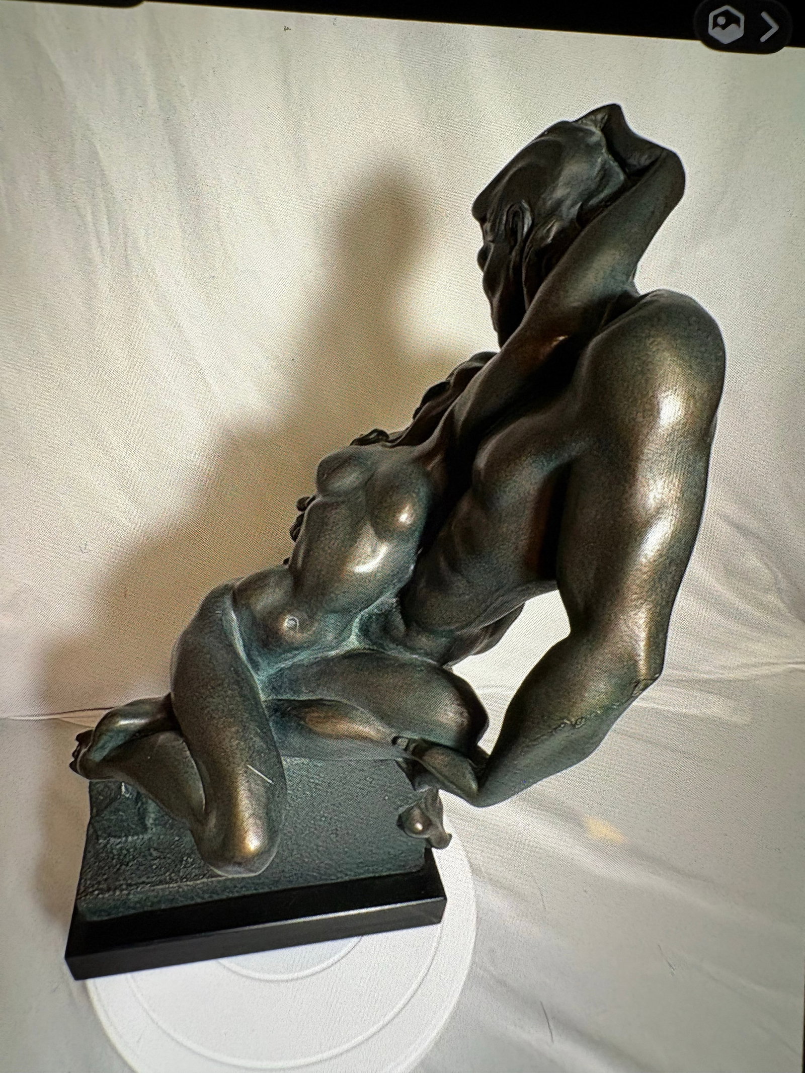 Vintage Austin Production Sculpture "The Study of Lovers, Lovers Embrace" - 7