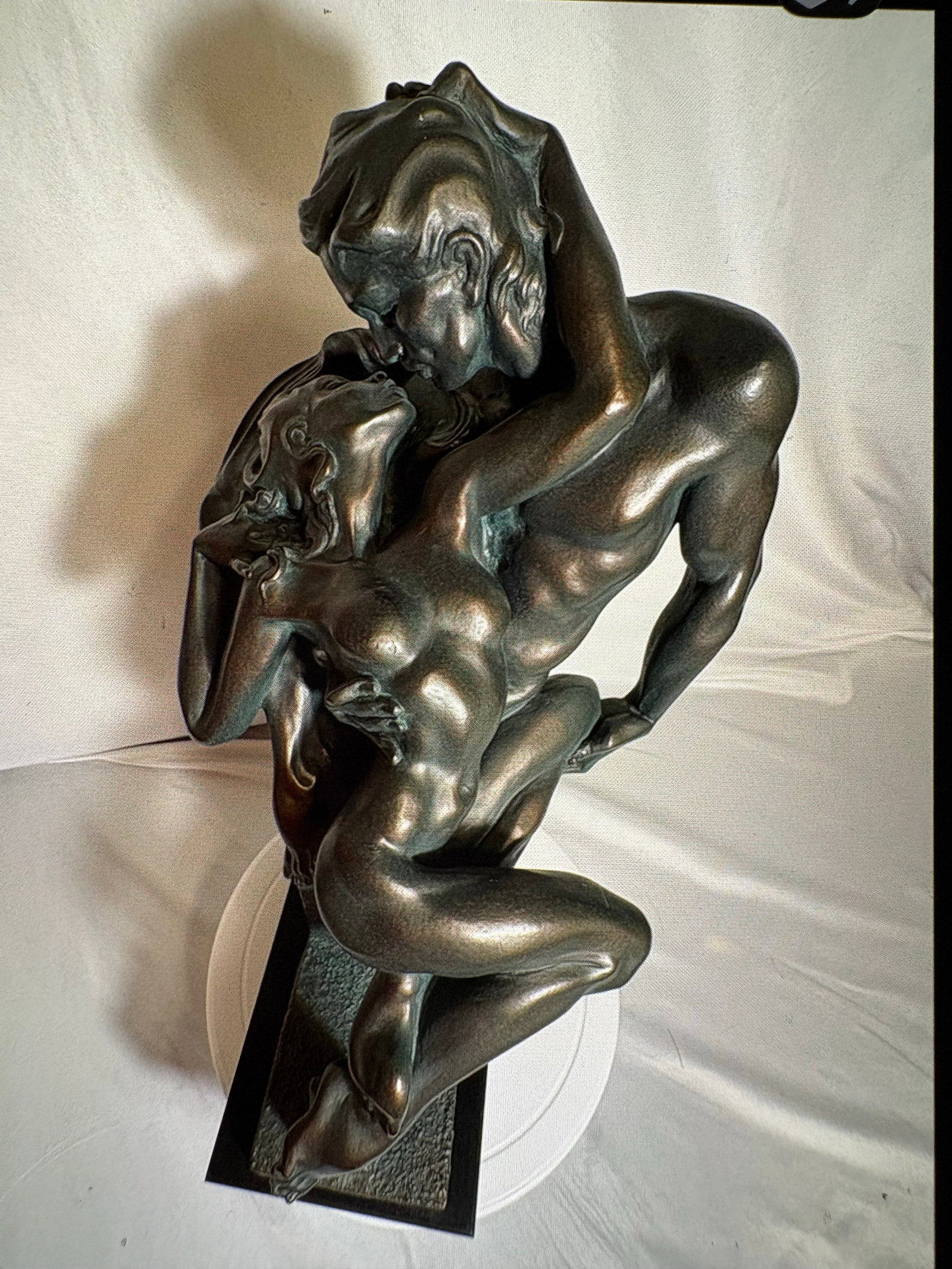 Vintage Austin Production Sculpture "The Study of Lovers, Lovers Embrace" - 8