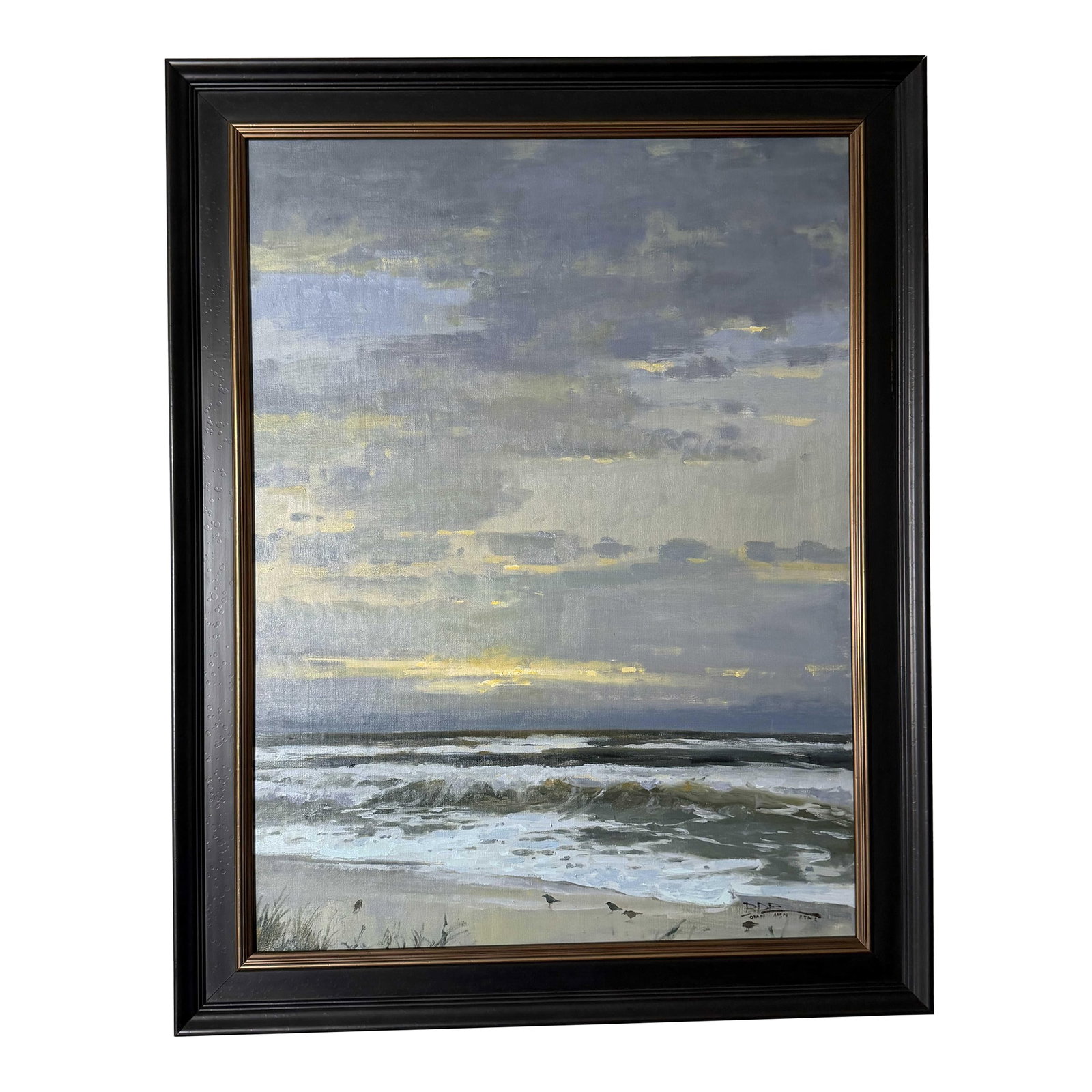 Roger Dale Brown Opa Master Signed Original Oil "Breaking Through": An original oil painting by Roger Dale Brown, one of America's most decorated contemporary landscape and marine painters. Brown holds Master status with three national organizations "” the Oil