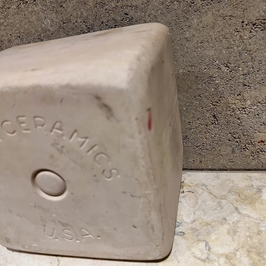 1960s Architectural Pottery Square Bisque Planter Style John Follis - 10