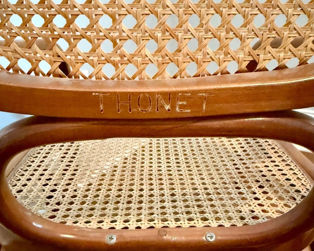 Vintage Thonet Bentwood Rocker - 7
