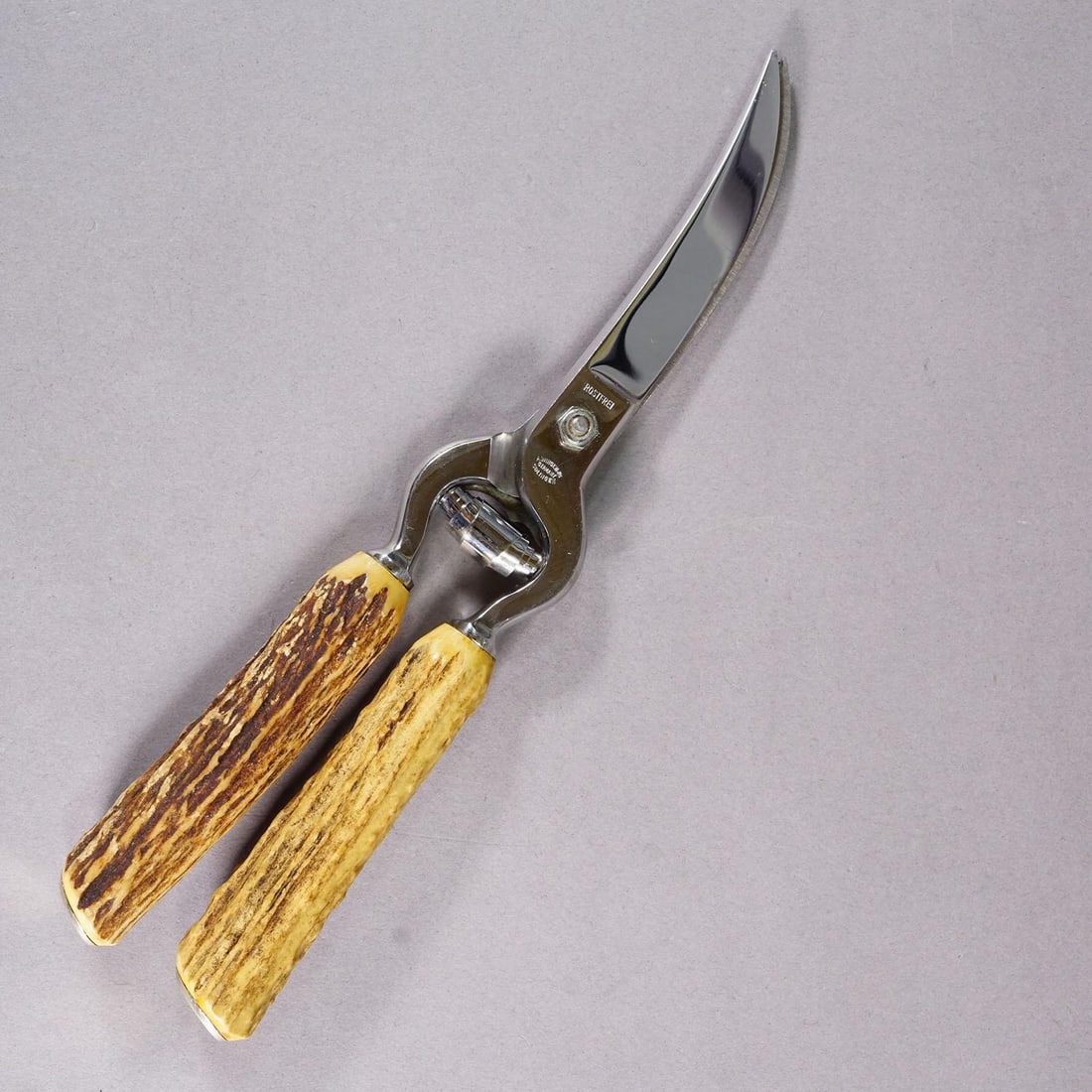 Vintage 5-Piece Carving Set With Box - Baron Solingen Germany 1950s - 8