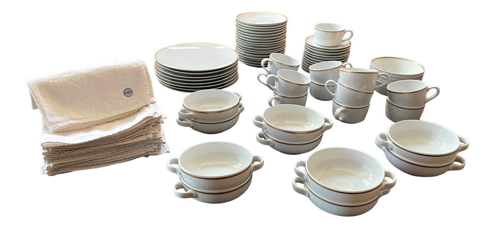 McM: Pan Am Airline's First-Class China Service for Trans-Atlantic Flights - 69 Piece Set (1 of 11)