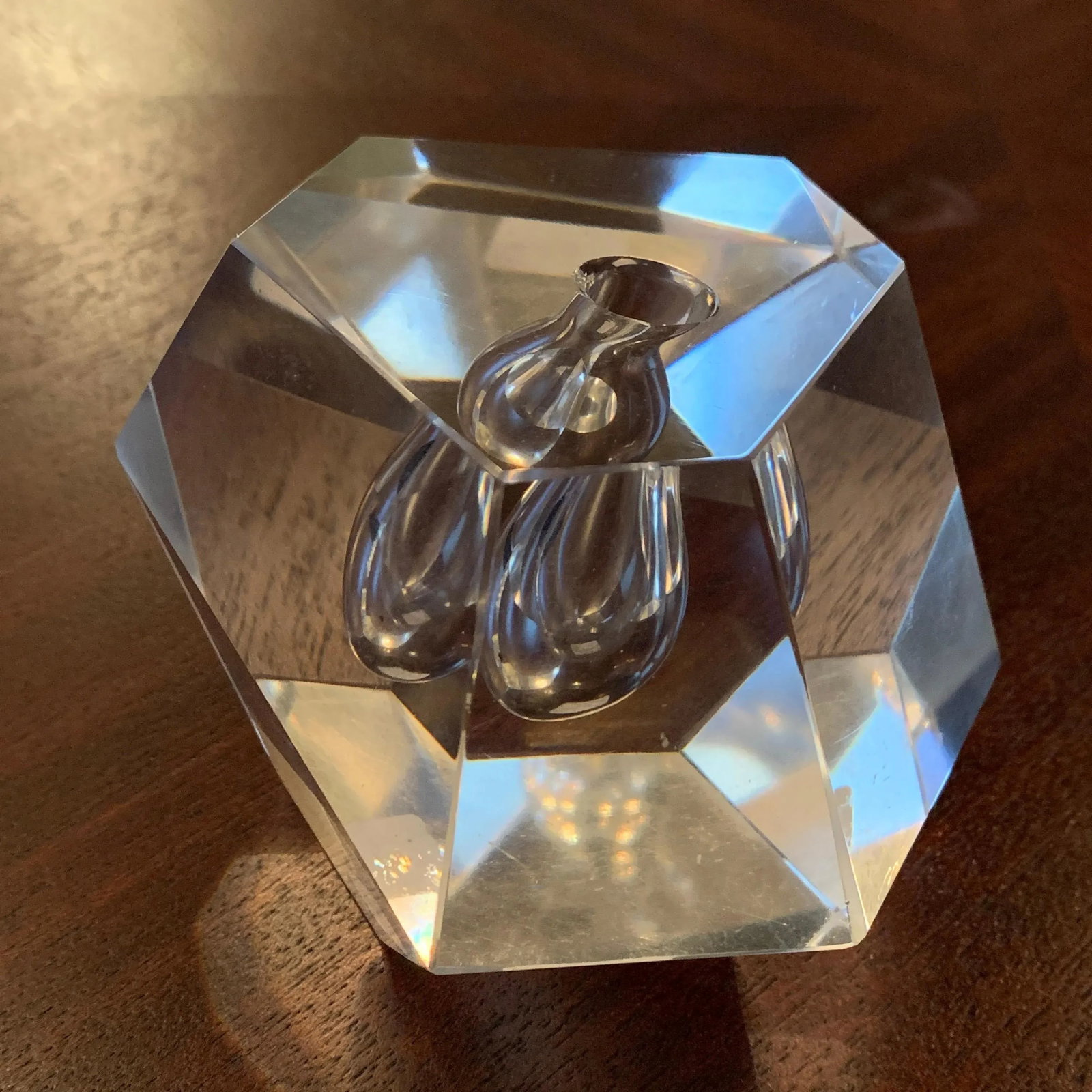 Mid 20th Century Timo Sarpaneva for littala Faceted Crystal "Orchid" Bud Vase - 9