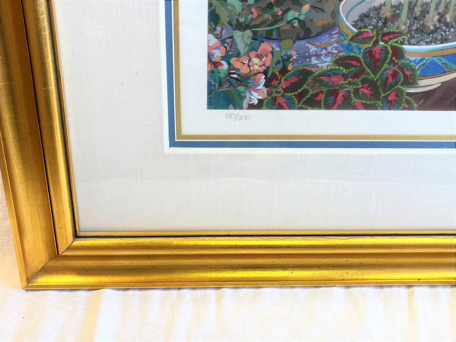 Signed and Numbered Serigraph by John Powell, American (1930- ) 'Still Life Interior' - 10