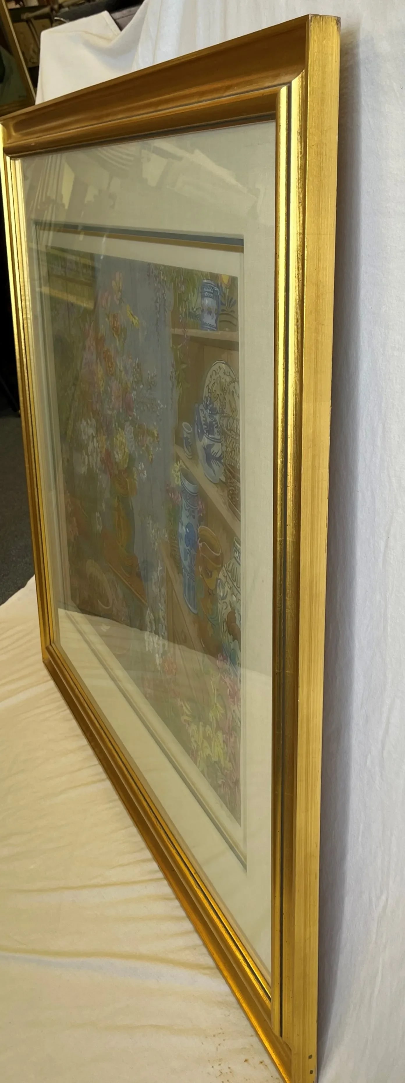 Signed and Numbered Serigraph by John Powell, American (1930- ) 'Still Life Interior' - 11
