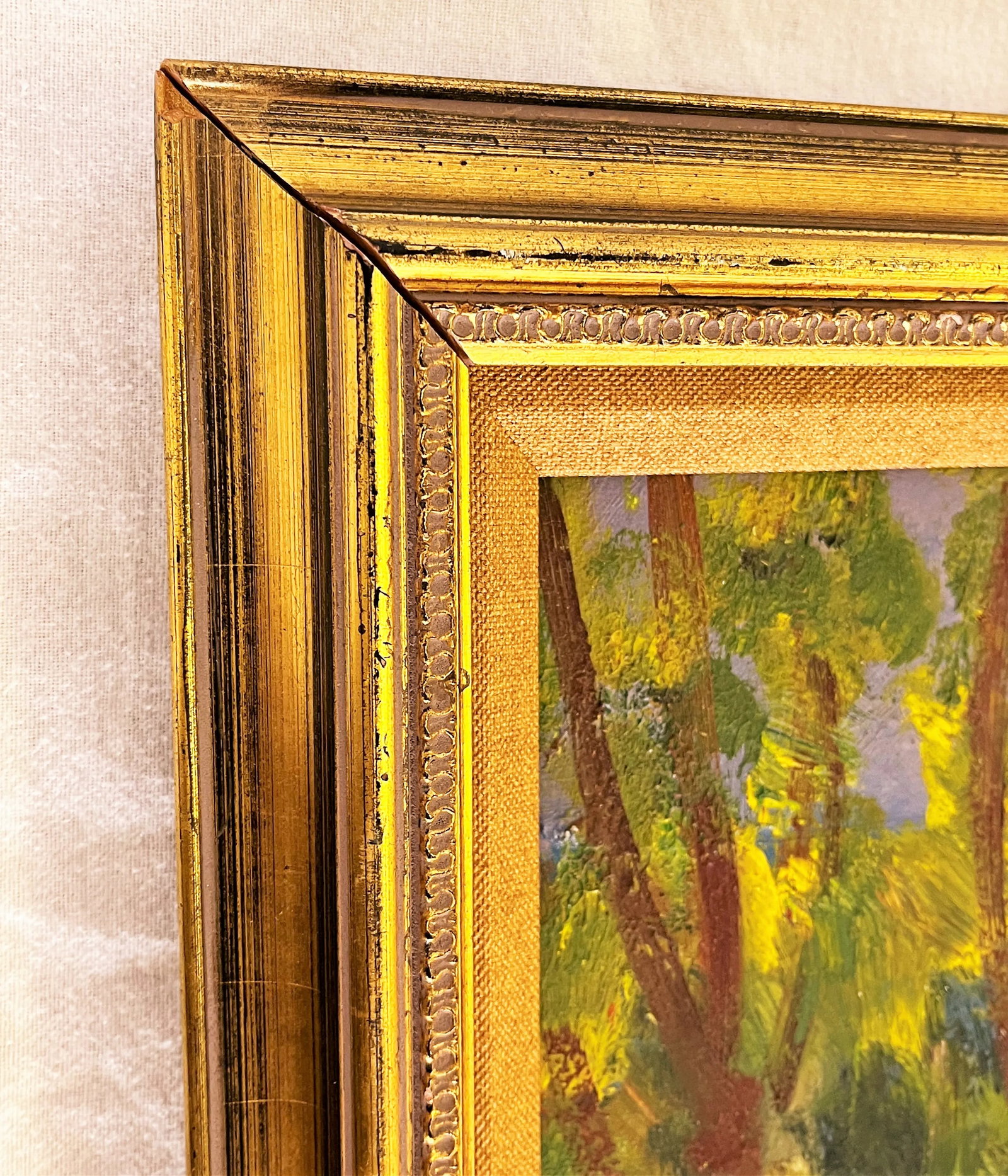 Signed Original Oil on Hardboard by Hungarian Artist, Ferenc Door (1918-2015) Titled 'Early Fall' - 12